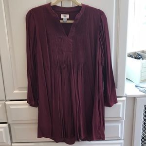 Burgundy Dress